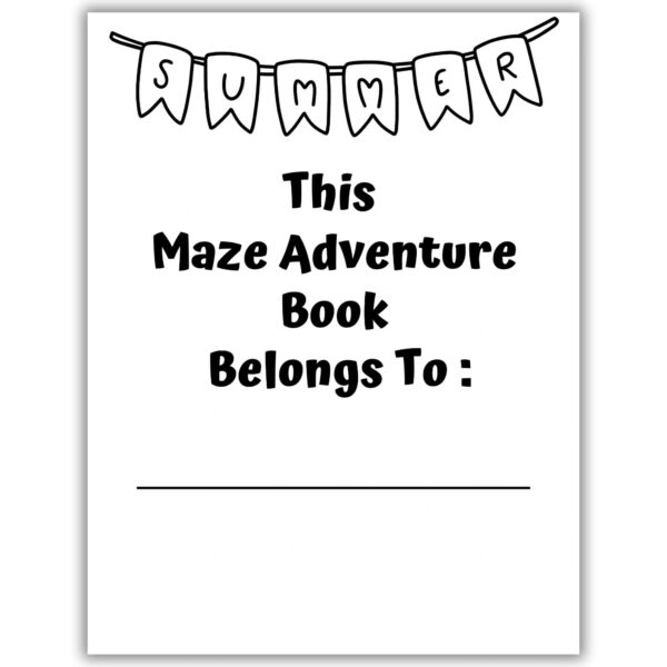 Summer Fun Mazes for Kids - Image 2