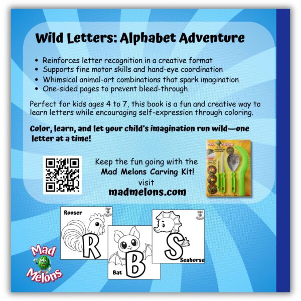 A-Z Animal Coloring Book for Kids - Image 4