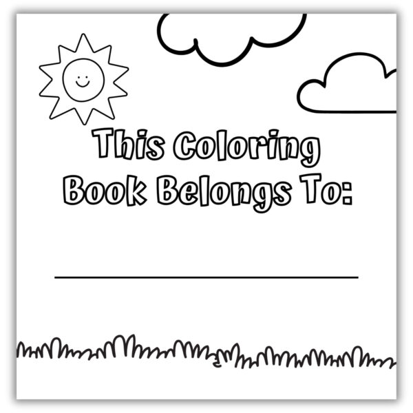 Toddler's First Coloring Book - Image 2