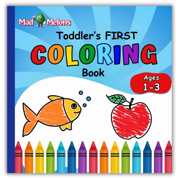 Toddler's First Coloring Book
